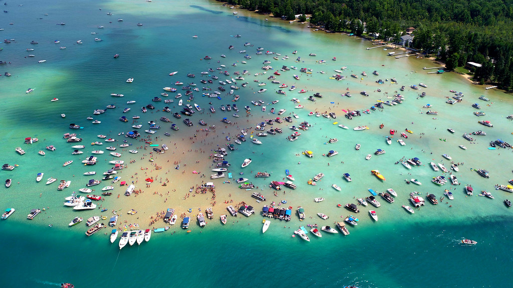 Torch Lake Sand Bar