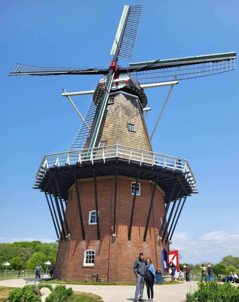 Holland Michigan Tulip Festival Windmill Gardens